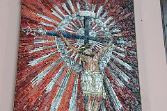 08 Mosaic Of Senor del Milagro Lord Of Miracles On The Outside Wall Of Salta Cathedral.jpg